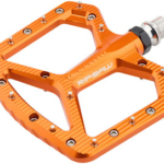 Wolf Tooth Ripsaw Aluminum Pedals - Platform, Aluminum, 9/16", Black, Orange