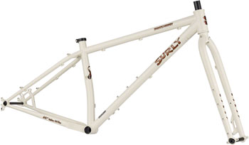 Surly Karate Monkey Frameset - 27.5", Steel, Snow Mold White, X-Large