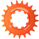 Wheels Manufacturing SOLO-SPEED Cog - 21t, Fits SOLO-SPLINE and SOLO-XD kits, Orange