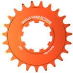 Wheels Manufacturing SOLO-SPEED Cog - 23t, Fits SOLO-SPLINE and SOLO-XD kits, Orange