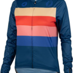 Salsa Team Polytone Women's Long Sleeve Jersey - Dark Blue, w/ Stripes, 2X-Large
