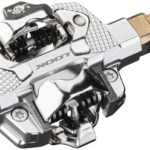 LOOK X-TRACK Single Power Pedals - Dual Sided Clipless, Chromoly,  9/16", Silver