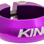 Chris King Seatpost Clamp - 34.9mm, Bolt-On, 3D Violet