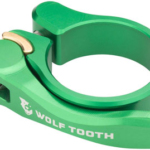 Wolf Tooth Components Quick Release Seatpost Clamp - 31.8mm, QR, Green