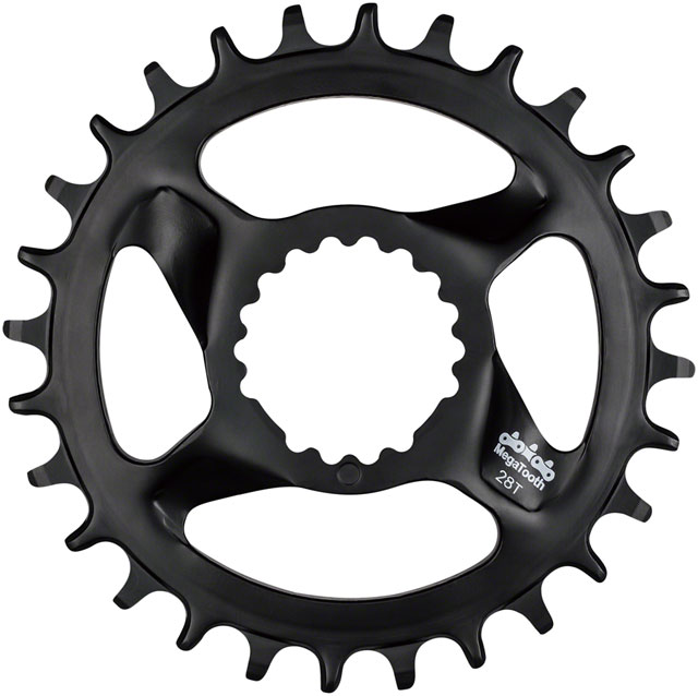 Full Speed Ahead Comet MegaTooth Direct Mount Chainring - 28t, FSA Direct Mount, For 12-Speed Shimano Hyperglide+, Black Full Speed Ahead Comet MegaTooth Direct Mount Chainring - 28t, FSA Direct Mount, For 12-Speed Shimano Hyperglide+, Black