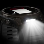 Garmin fenix 8 Smartwatch – 51mm, Solar, Sapphire, Carbon Gray DLC Titanium with Black/Pebble Gray Silicone