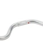 Nitto Moustache Handlebar: 26.0mm Bar Clamp 515mm Width Alloy Silver
