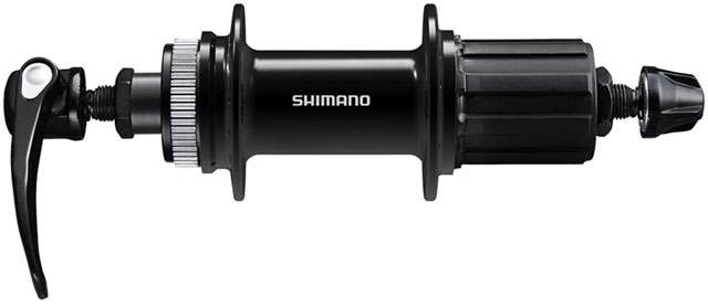 Shimano Deore FH-QC400-HM Rear Hub - QR x 135mm, Center-Lock Disc, HG10, Black, 36H Shimano Deore FH-QC400-HM Rear Hub - QR x 135mm, Center-Lock Disc, HG10, Black, 36H