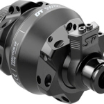 DT Swiss 350 Front Hub - 12 x 100mm, Center-Lock, Black, 24H, Dynamo Shutter 35P, Straight Pull