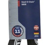 Abus 9808K/85 Steel-O-Chain Key Lock – Black