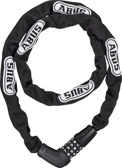 ABUS Steel-O-Chain 5805C Combination Lock: 110/5mm, Black ABUS Steel-O-Chain 5805C Combination Lock: 110/5mm, Black