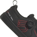 Five Ten Freerider Pro BOA Flat Shoes – Men’s, Core Black/Red/FTWR White, 12