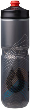 Hydrapak Polar Surge Ascent Insulated Water Bottle - 24oz, Black