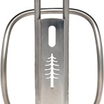 PDW ZigZag Water Bottle Cage – Silver