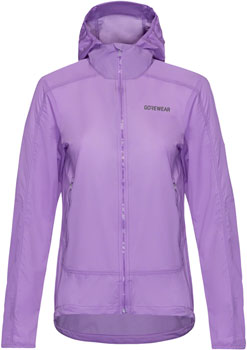 Gorewear Fernflow Hooded Windbreaker - Purple, Women's, Medium