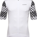 Gorewear Swiftride Optical Jersey - White/Black, Men's, Large