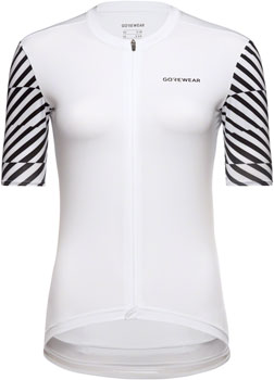 Gorewear Swiftride Optical Jersey - White/Black, Women's, X-Large