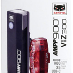Cateye AMPP900 / VIZ300 (USB-C) Headlight and Taillight Set