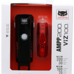 Cateye AMPP200 / VIZ100(USB-C) Headlight and Tailight Set