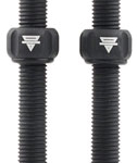 Teravail Alloy Tubeless Valves - Pair, 60mm, Matte Black
