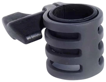 Feedback Sports Tall Collar Clamp Assembly w/ Z-Knob, Gray