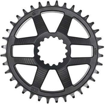 e*thirteen Helix Race GR Direct Mount Chainring - 36t, For use with Helix Race GR Crank, Silver