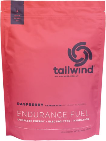 Tailwind Endurance Fuel Raspberry  - Caffeinated , 50 Serving Bag