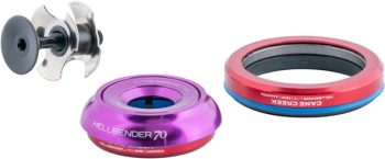 Cane Creek Hellbender 70 Lite Headset - IS41/28.6/H9 Upper | IS52/40 Lower, Tapered, Purple