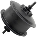 Enviolo CVP Internally Geared Hub - City, CY24, 44t Spline, 36 Hole, 135mm Bolt-On Axle, 6-Bolt Disc, Black