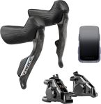 SRAM Force eTap AXS Upgrade Kit - Right and Left HRD Shift/Brake Levers, Flat Mount Calipers, Hammerhead Karoo (Force Color Edition), E1