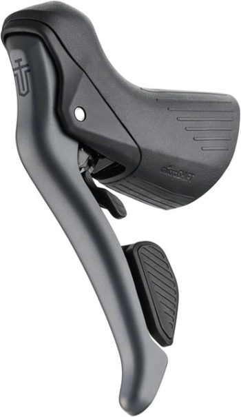 microSHIFT Sword Left Drop Bar Shifter/Brake Lever - Double, Sword Compatible, Gray, Version B