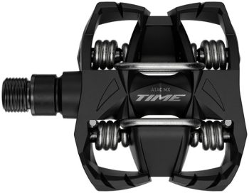 Time MX Pedals - Dual Sided Clipless with Platform, Aluminum, 9/16", Black, C1