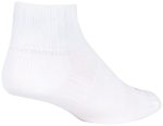 SockGuy SGX White Socks - 2.5", Large/X-Large