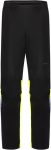 Gorewear Glidewheel Gore-Tex Pants - Black/Neon Yellow, Men's, Medium