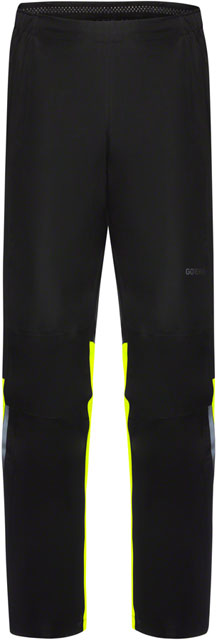 Gorewear Glidewheel Gore-Tex Pants - Black/Yellow, Men's, Small
