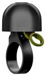 Spurcycle Compact Bell 22.2mm Blk/YelGrn