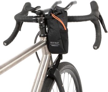 Restrap  Race Stem/ Handlebar Bag - 1.1L, Black