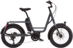 Benno RemiDemi 9D Class 3 Etility Ebike - Bosch Performance Line Sport, 400Wh, Anthracite Gray, One Size