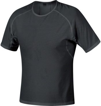Gorewear Base Layer Shirt - Black, Men's, Large