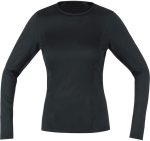 Gorewear M Base Layer Long Sleeve Shirt - Black, Women's, X-Large