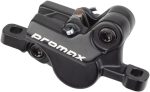 Promax Solve DSK-923 Disc Brake Caliper - Front or Rear Use, 2-Piston Hydraulic, Post Mount, Black