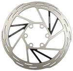 SRAM Paceline Disc Brake Rotor - 140mm, 6-Bolt, Silver/Black