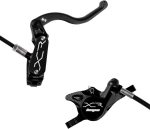 Hope XCR Pro X2 Disc Brake and Lever Set - Rear, Hydraulic, Post Mount, Black