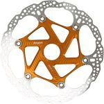 Hope MTB Floating Centre-Lock Disc Brake Rotor - 220mm, Center-Lock, Orange