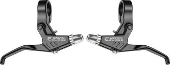 Tektro MT2.1 Eclipse Linear Pull/Cantilever Brake Lever Set, Black