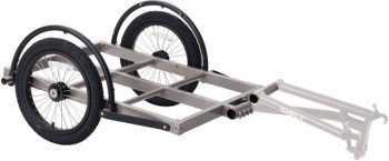 Surly Ted Trailer: Short Bed, 16" Wheels, Gray