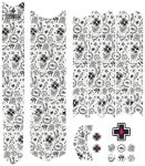Muc-Off E-MTB Frame Protection Kit - 45-Piece Kit, Punk