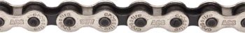 ACS Crossfire Chain - Single Speed 1/2" x 1/8", 106 Links, Silver