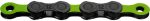 KMC DLC 12 Chain - 12-Speed, 126 Links, Black/Green