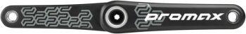 Promax CK-1 Carbon Crankset - 165mm,  2-PC, Direct Mount SRAM 3-Bolt, 30mm Spindle, Black